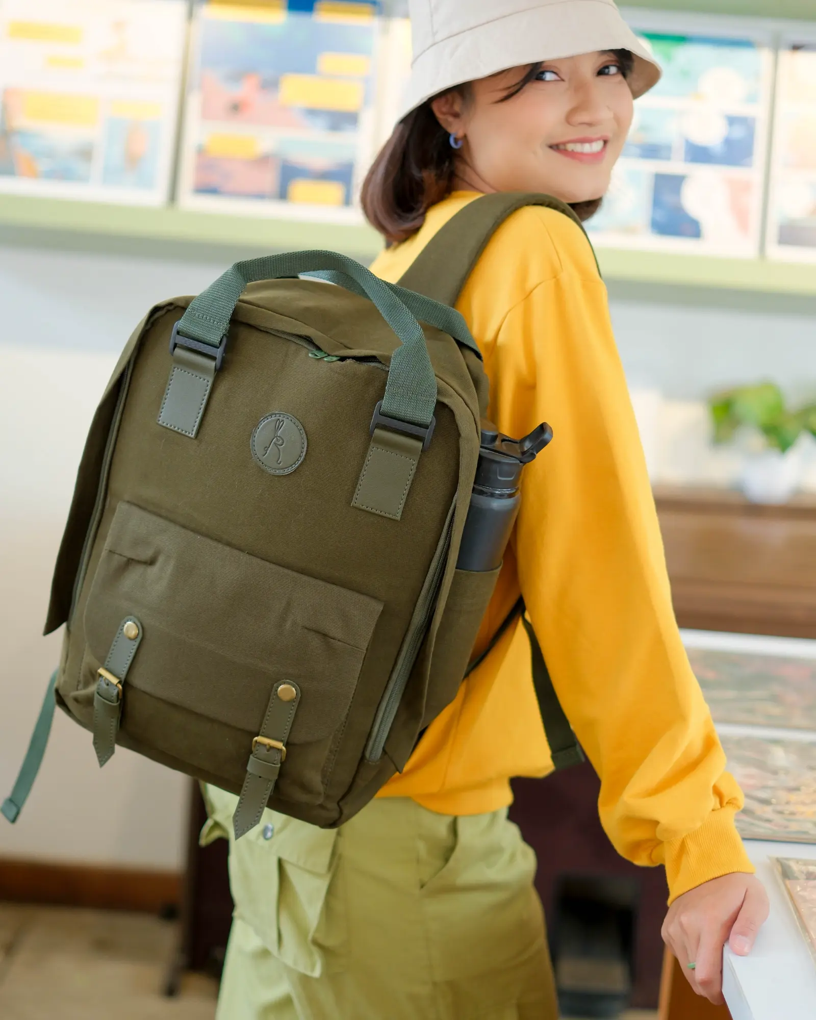 Ashbey Backpack Army - Image 2