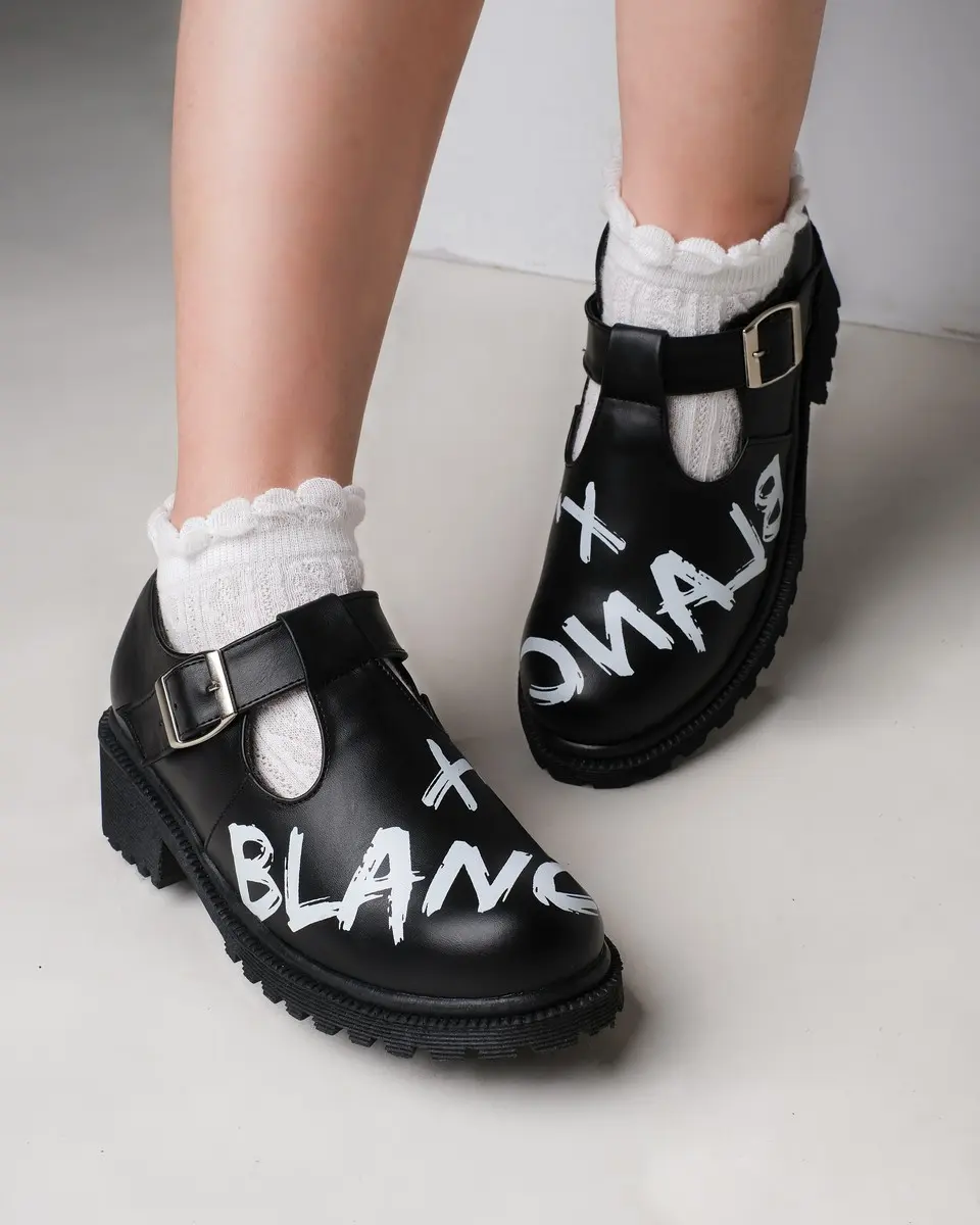 Blanc X Shoes Black - Image 4