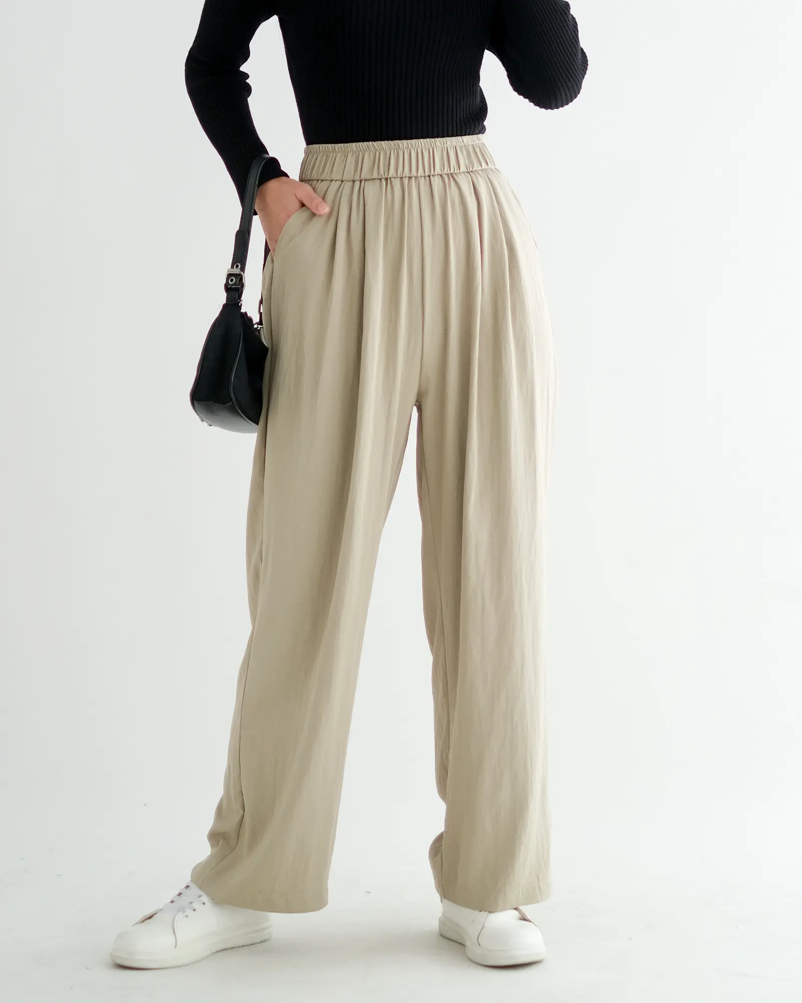 Yemelia Cullote Pants Kode 3051 Khaki