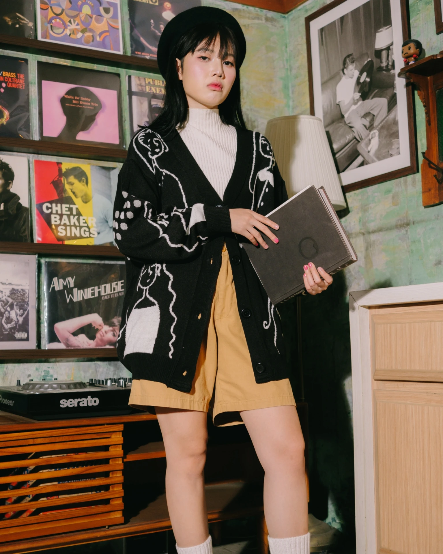 Senhora Cardi Black