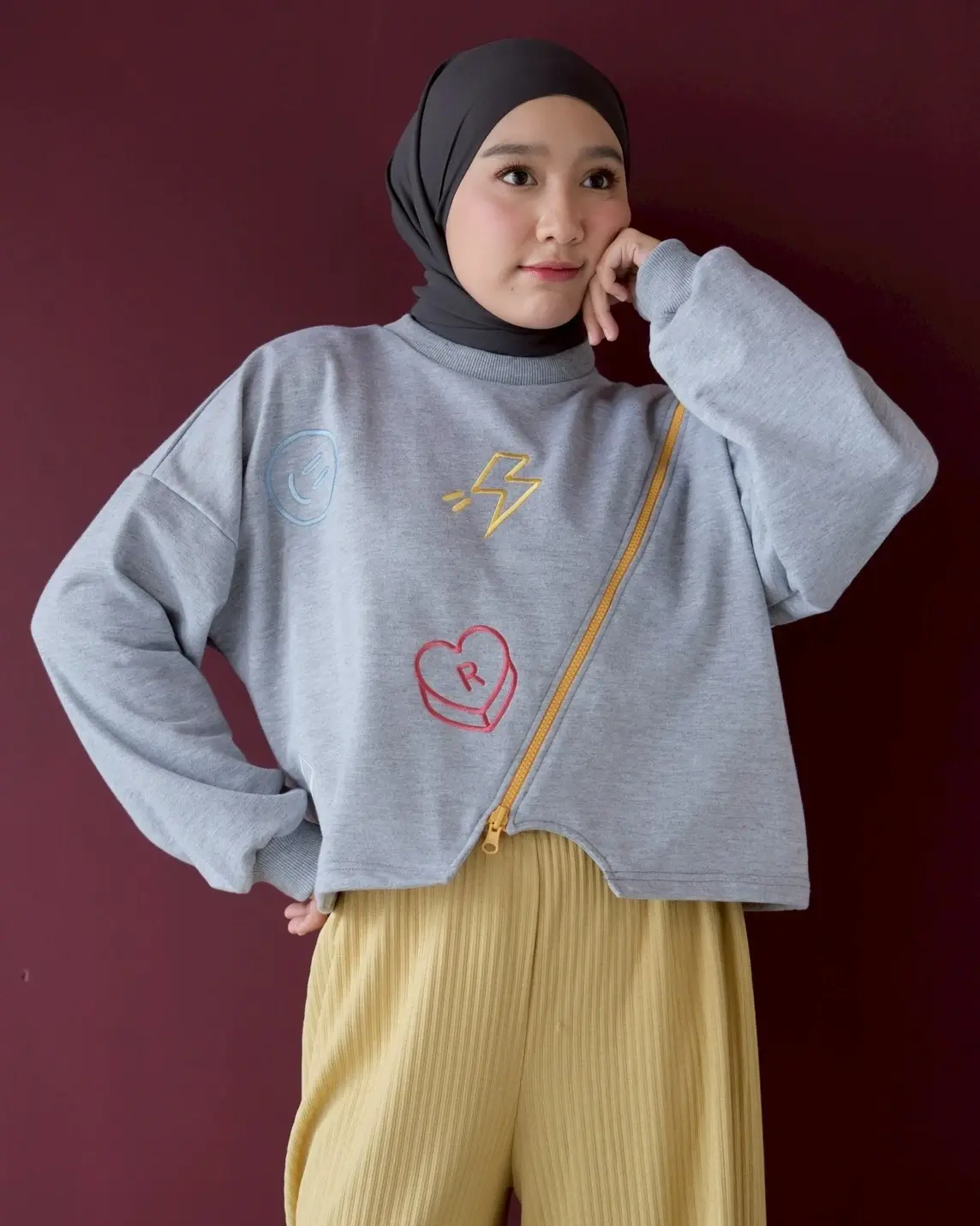 Alternative view of Lexi Sweater Grey