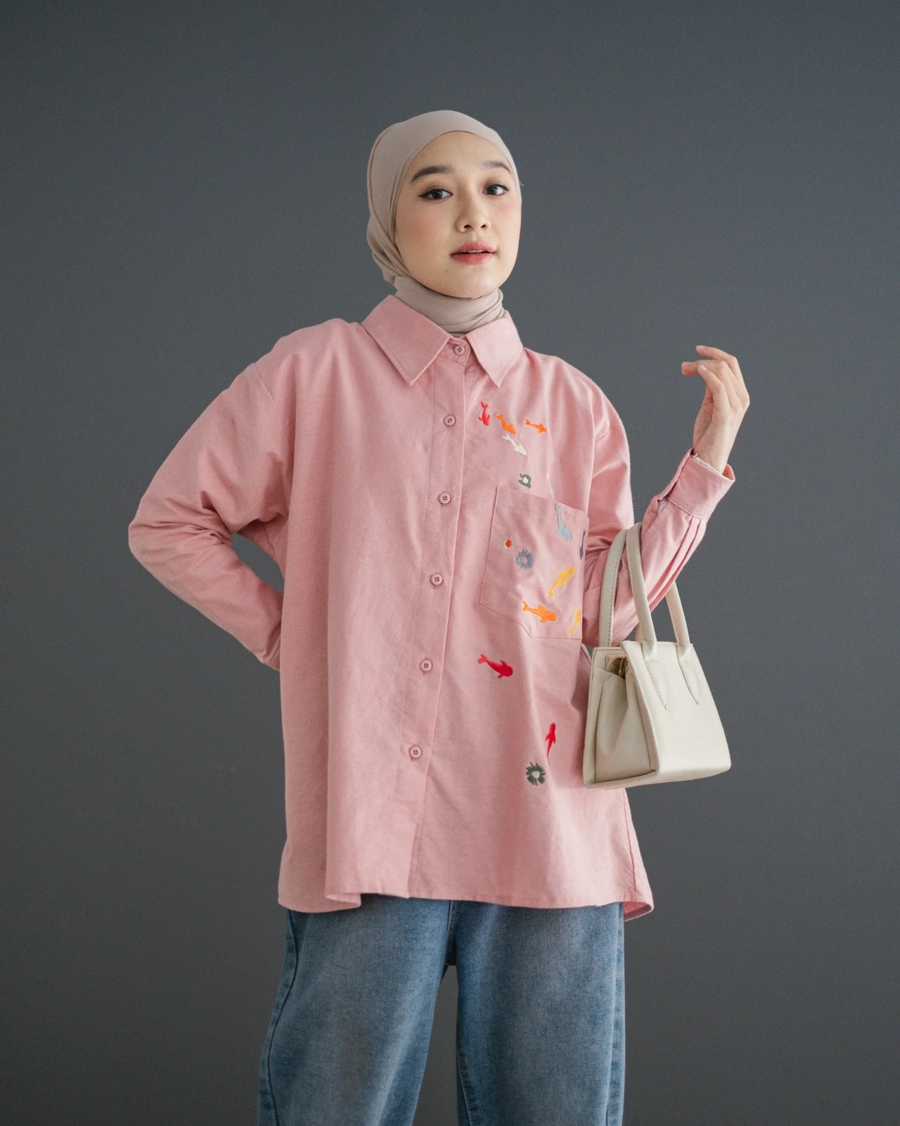 Quisadela Shirt Dusty Pink