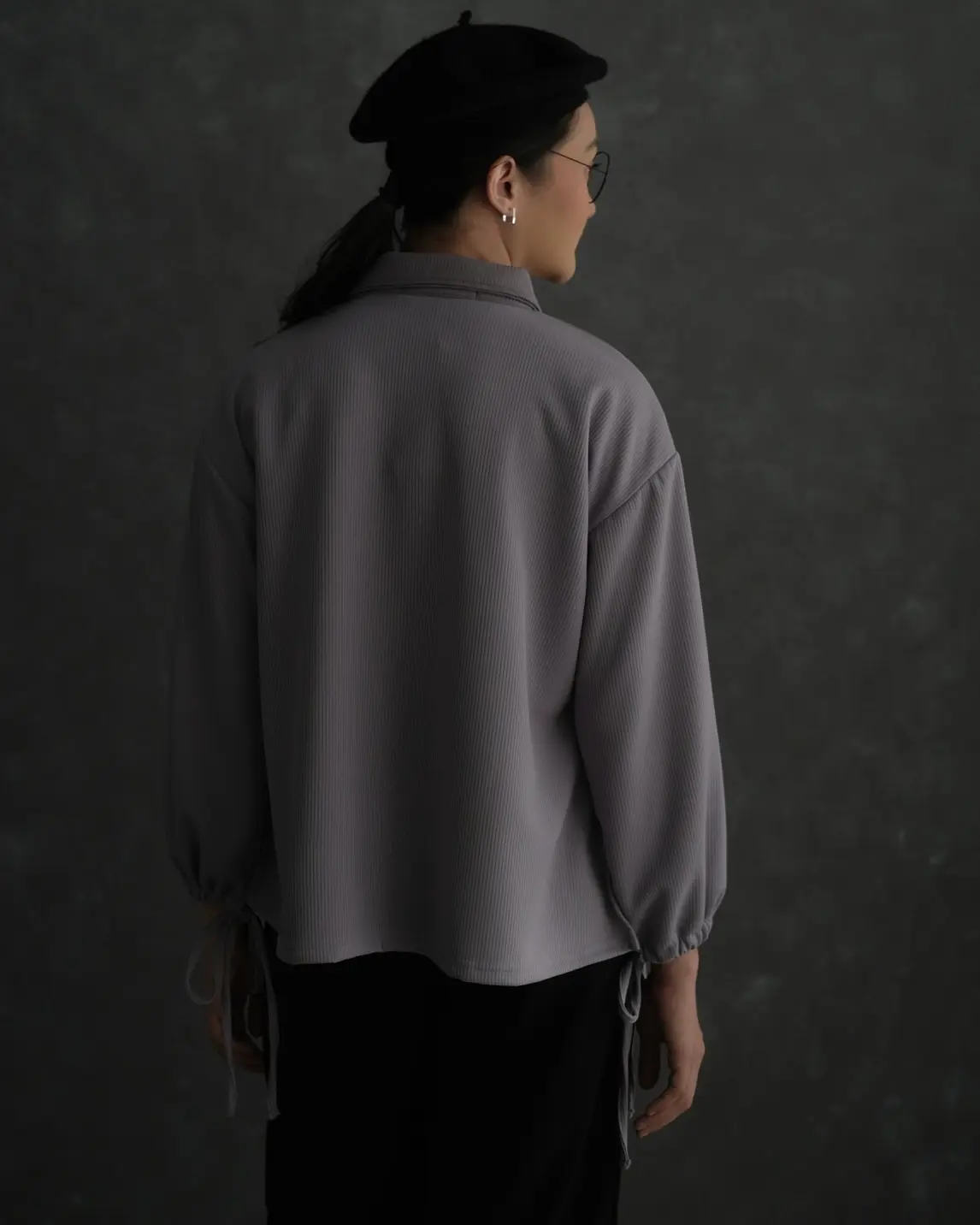 Karsana Longsleeve Kode Yt2663 Dark Grey - Image 3