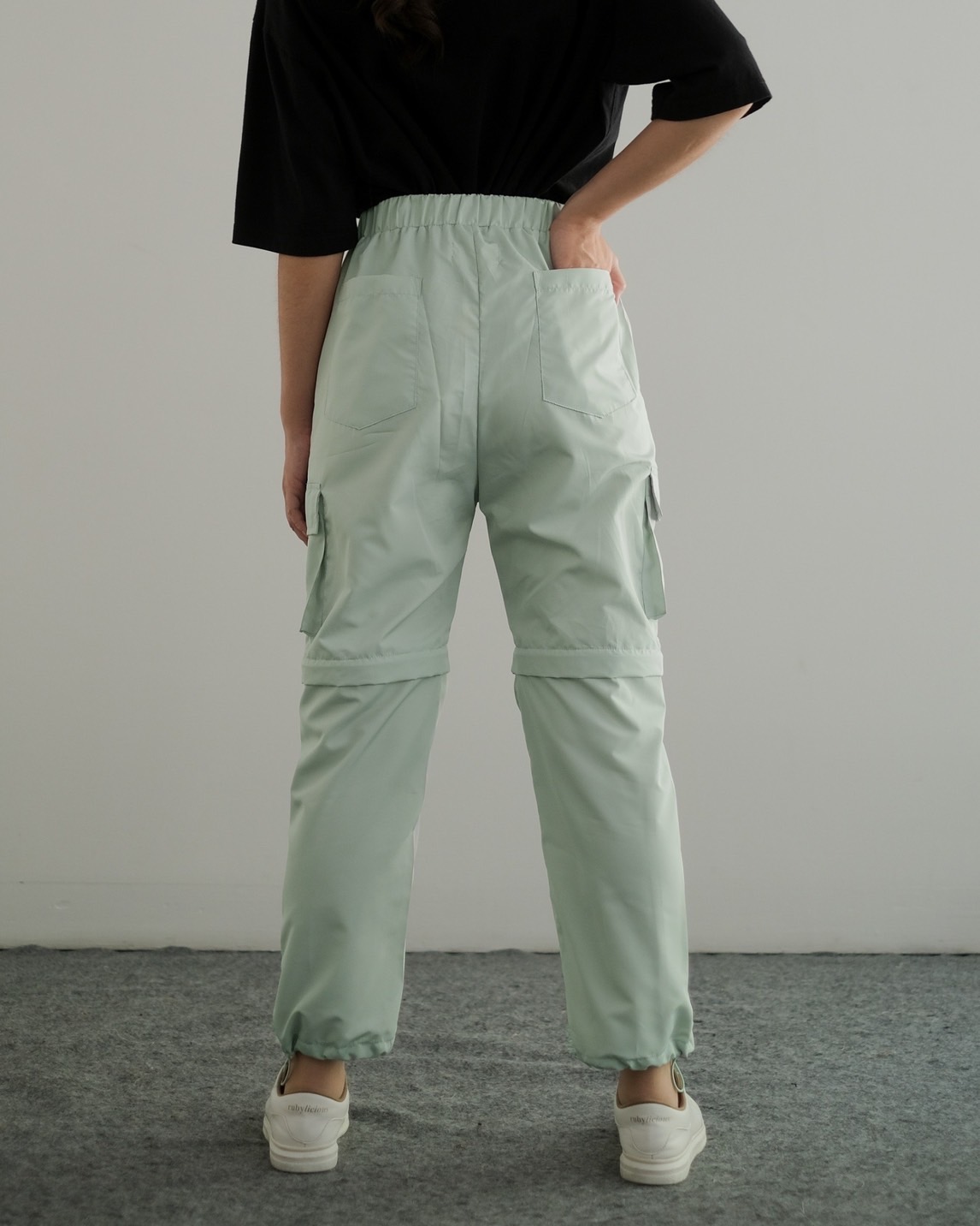 Walters Cargo Pants Mint - RUBYLICIOUS