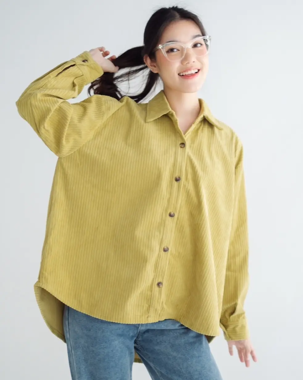 Haura Shirt Kode F136 Lime