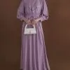 Artema Maxi Dress Purple - Image 3