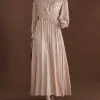 Artema Maxi Dress Cream - Image 2