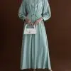 Artema Maxi Dress Matcha - Image 2