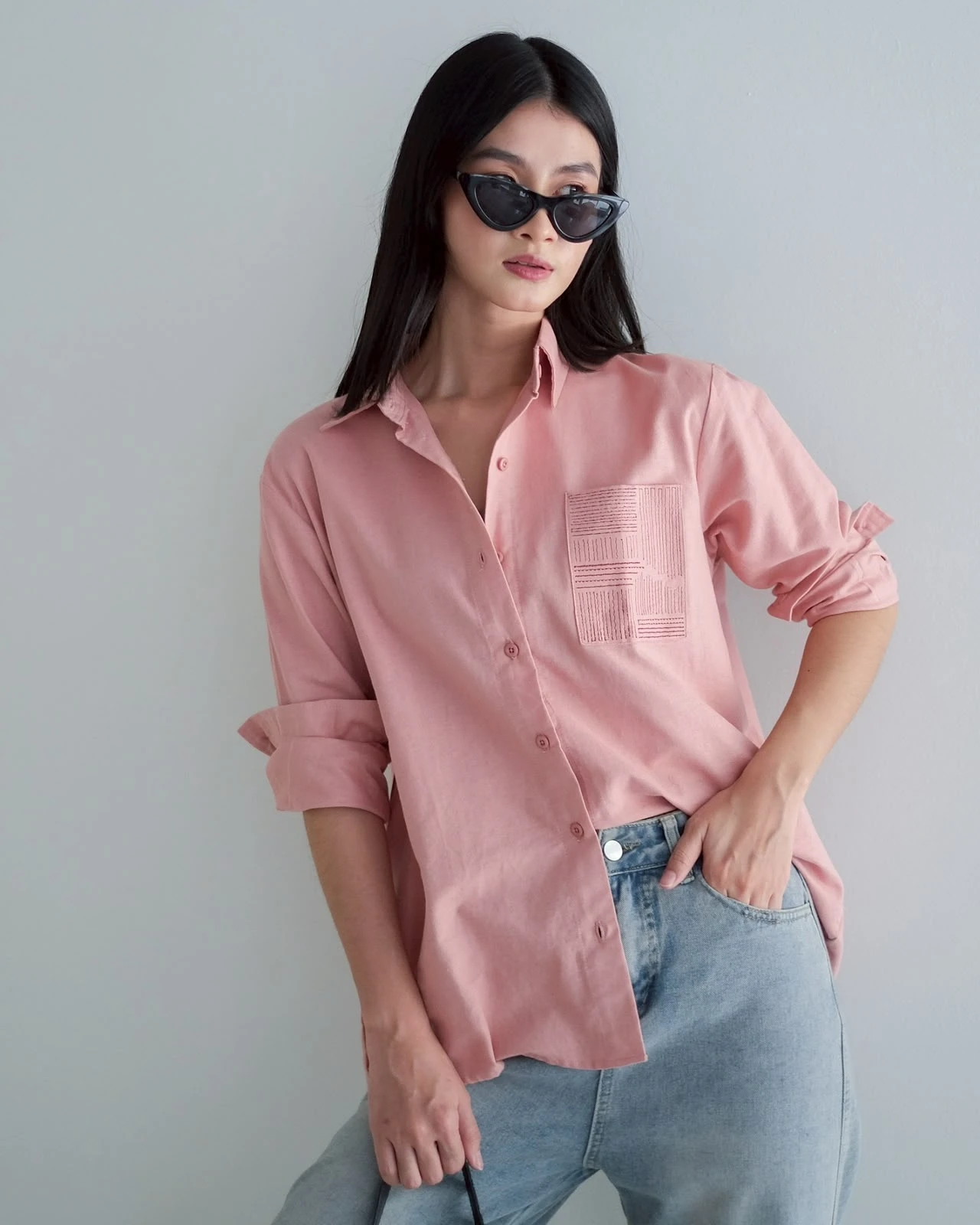Shiko Shirt Dusty Pink