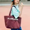 Florilege  Totebag Maroon - Image 2