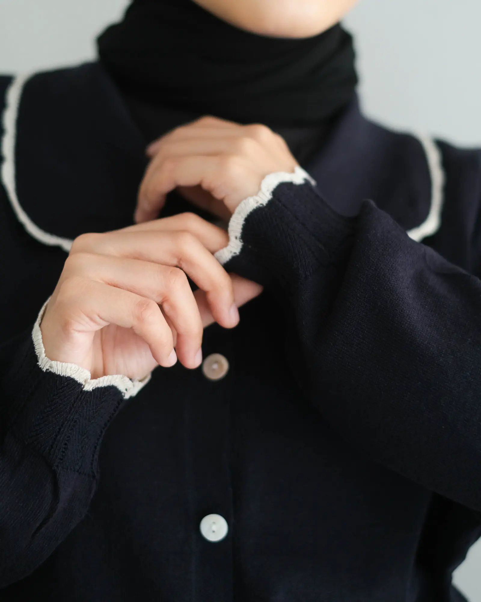 Darinka Cardi Kode 1017-2 Navy - Image 3
