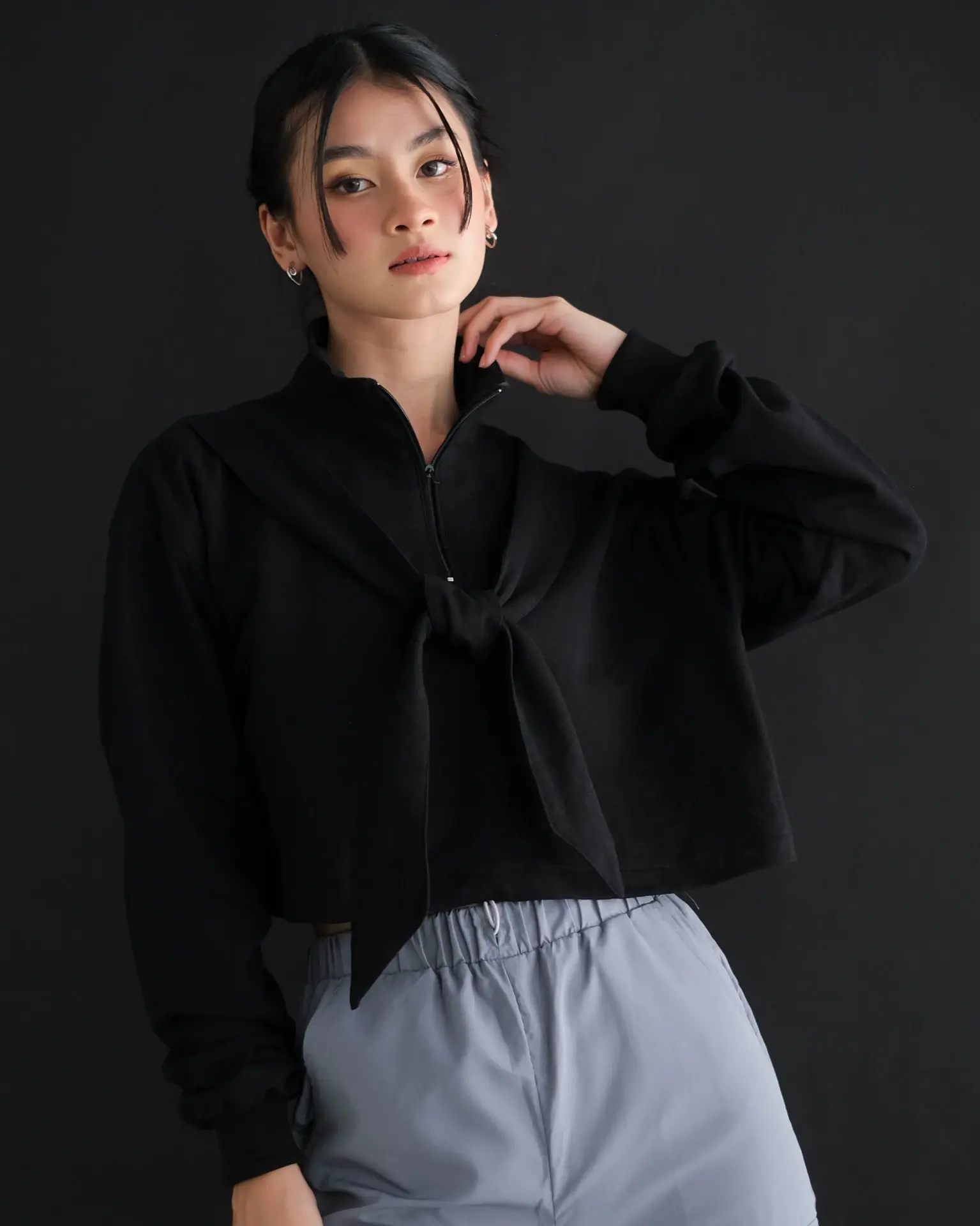 Monin Sweatshirt Black - Image 3