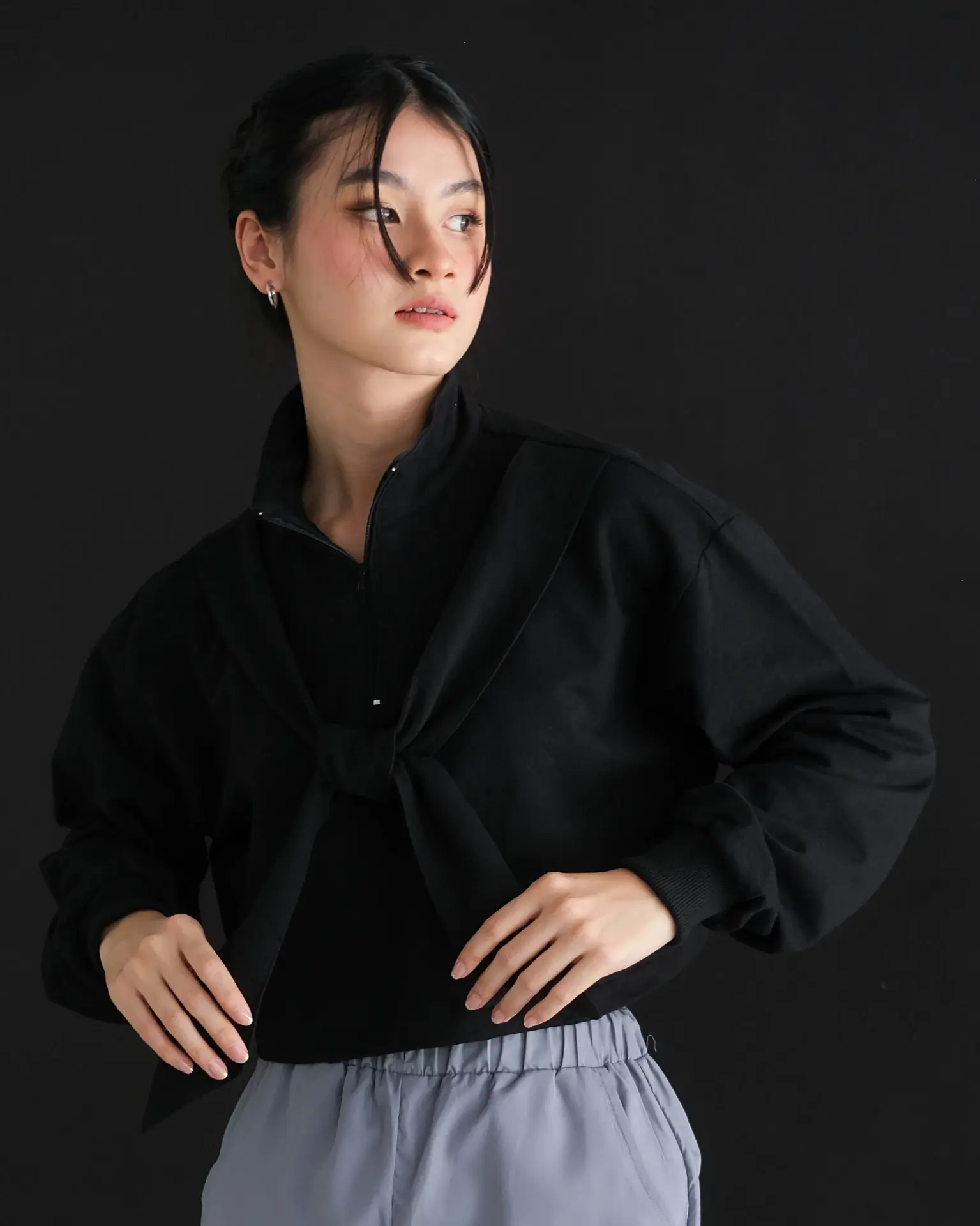 Alternative view of Monin Sweatshirt Black