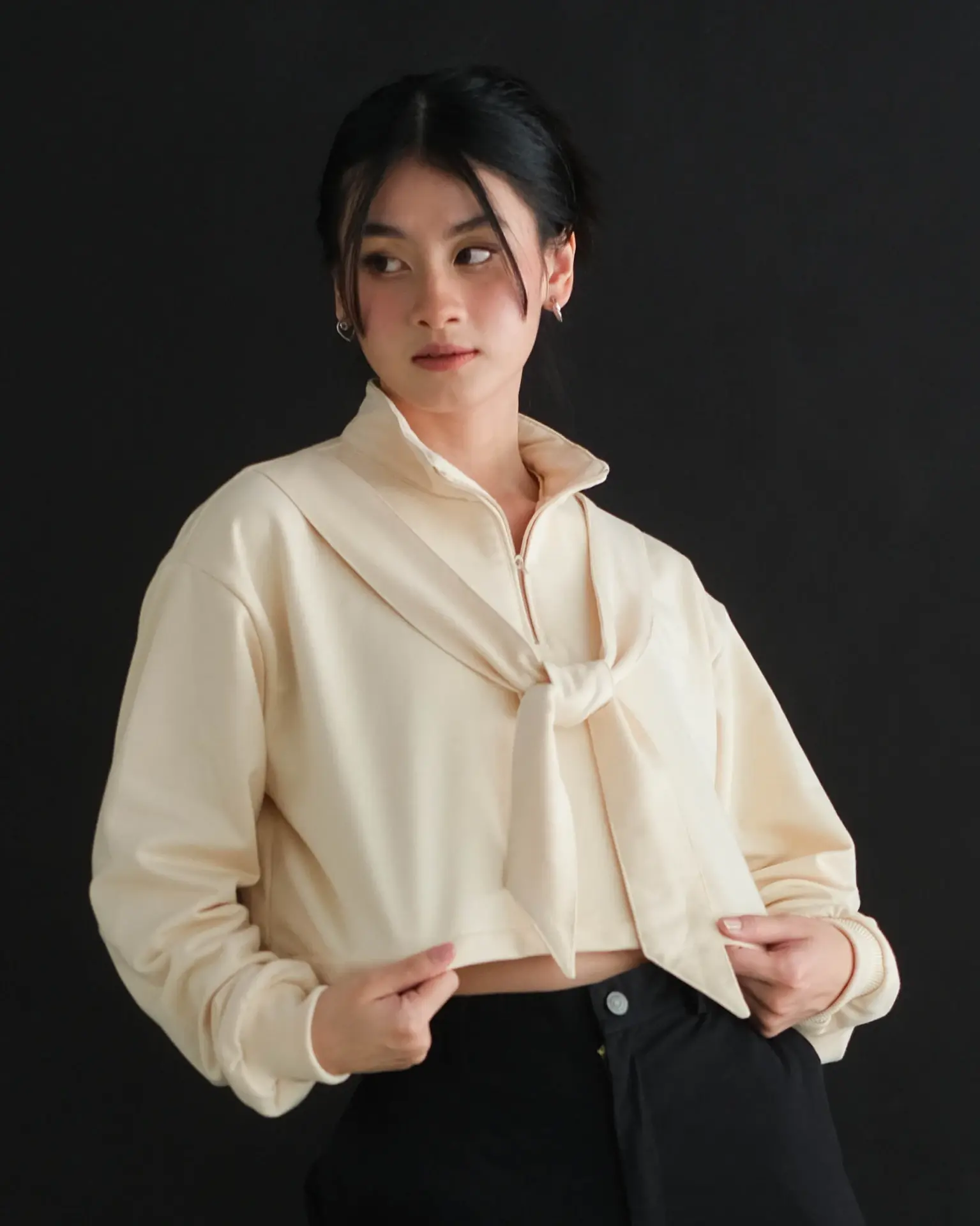 Alternative view of Monin Sweatshirt Navajo White
