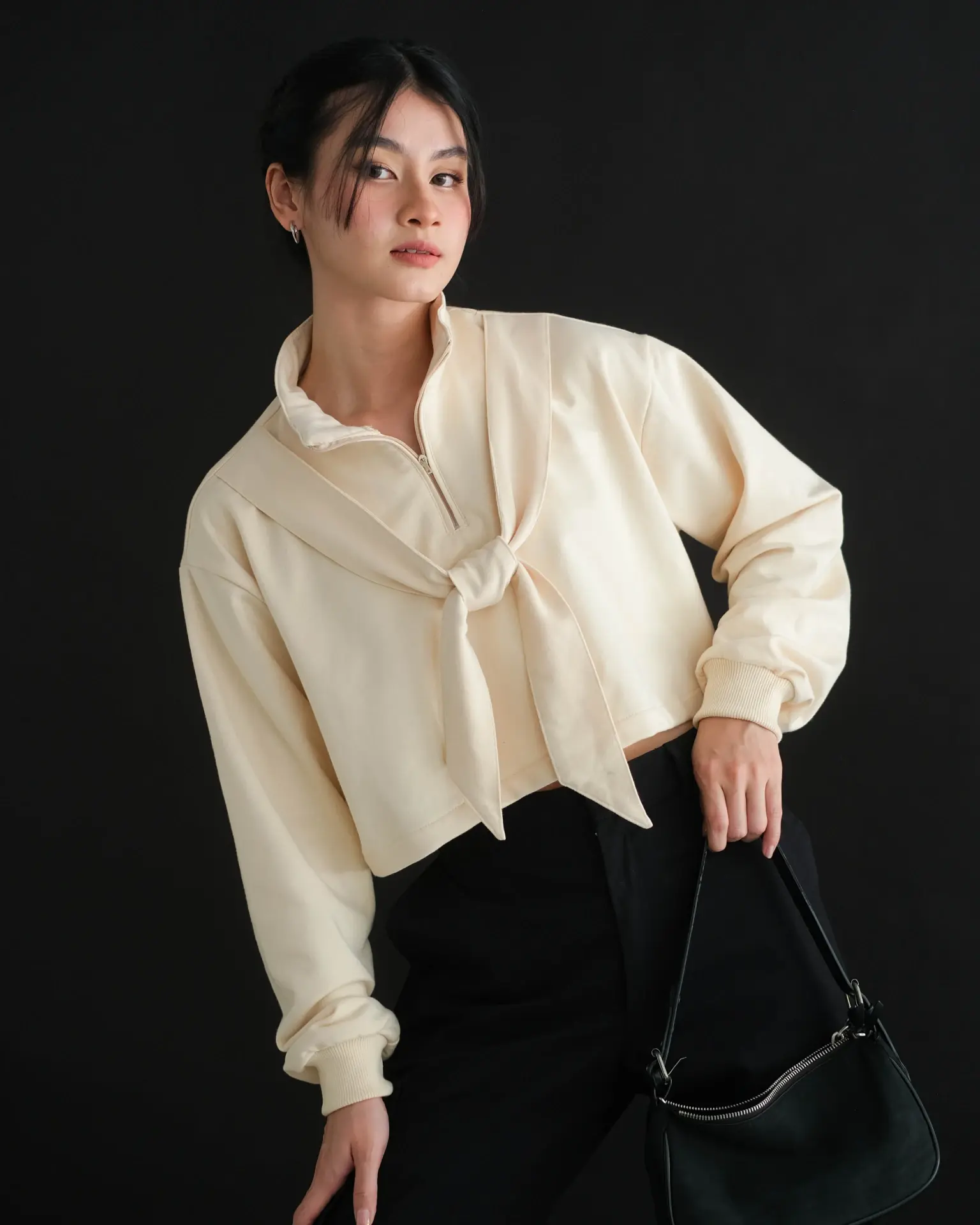 Monin Sweatshirt Navajo White