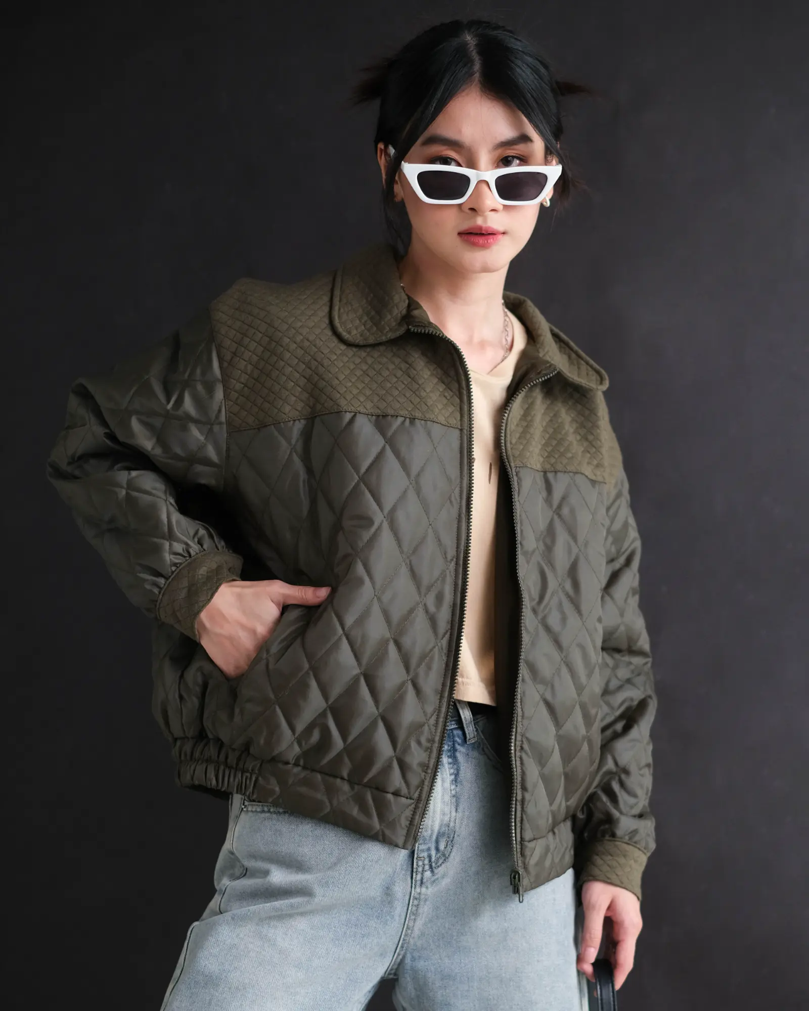 Laylon Jacket Army