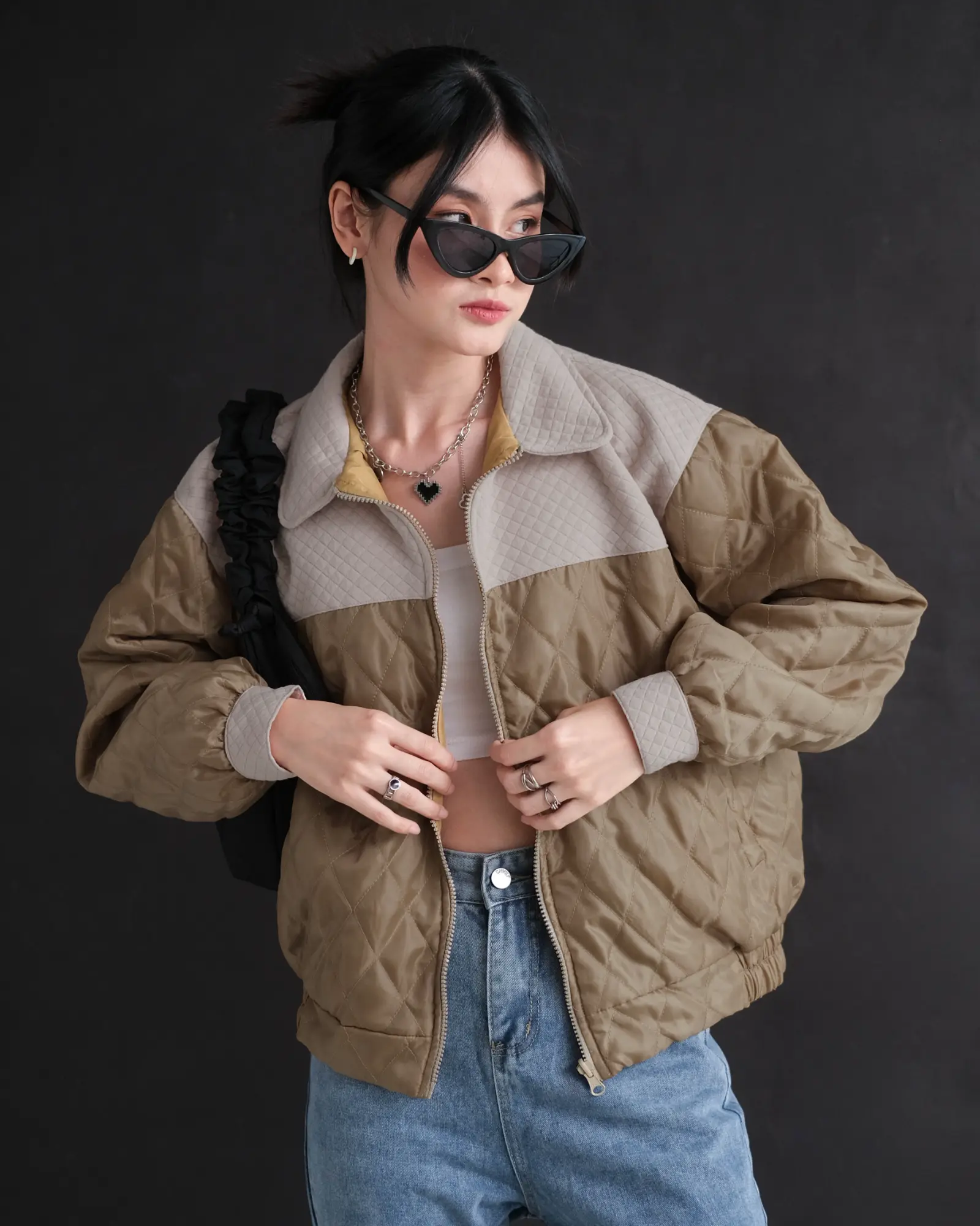 Laylon Jacket Beige - Image 2