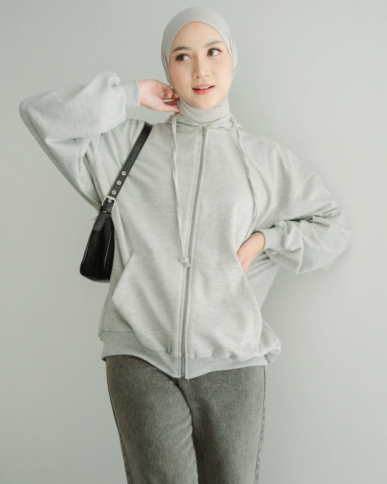 Lelikha Jacket Oversized Grey