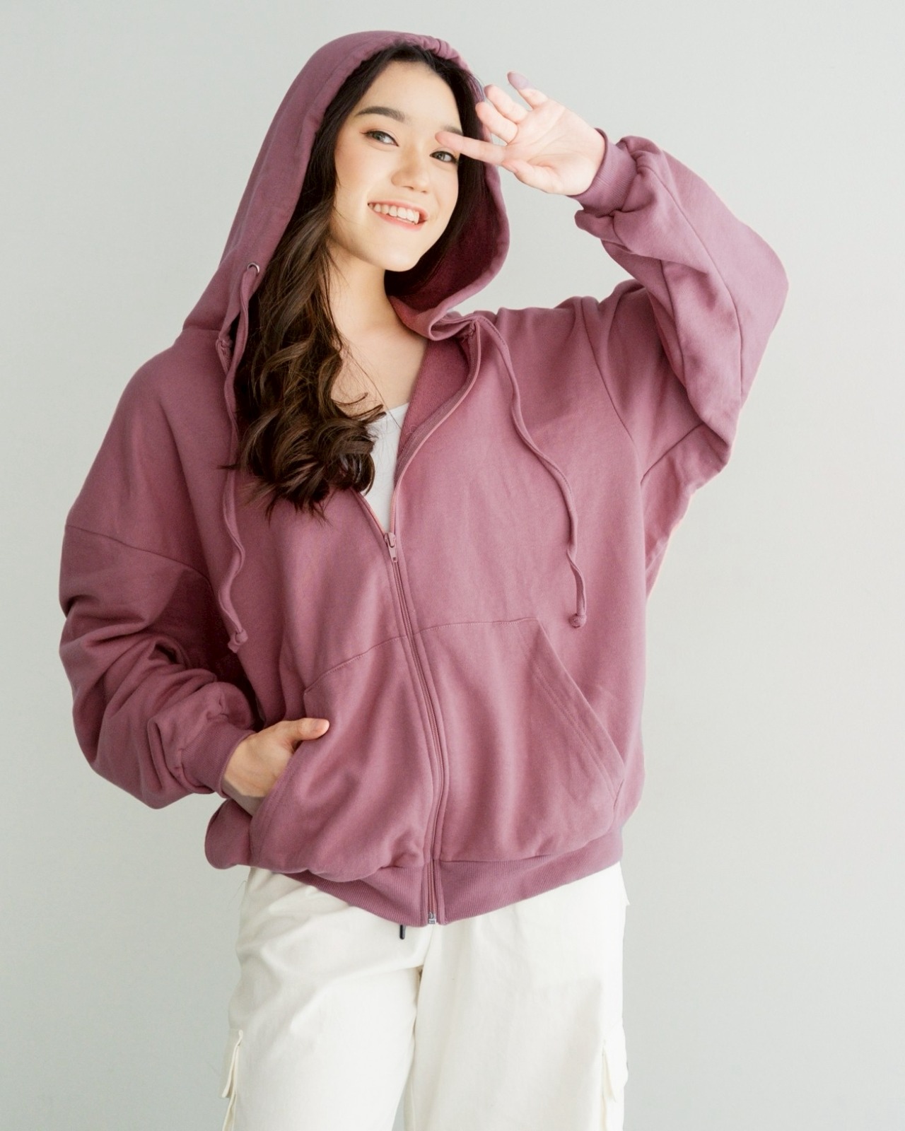 Lelikha Jacket Oversized Rasberry