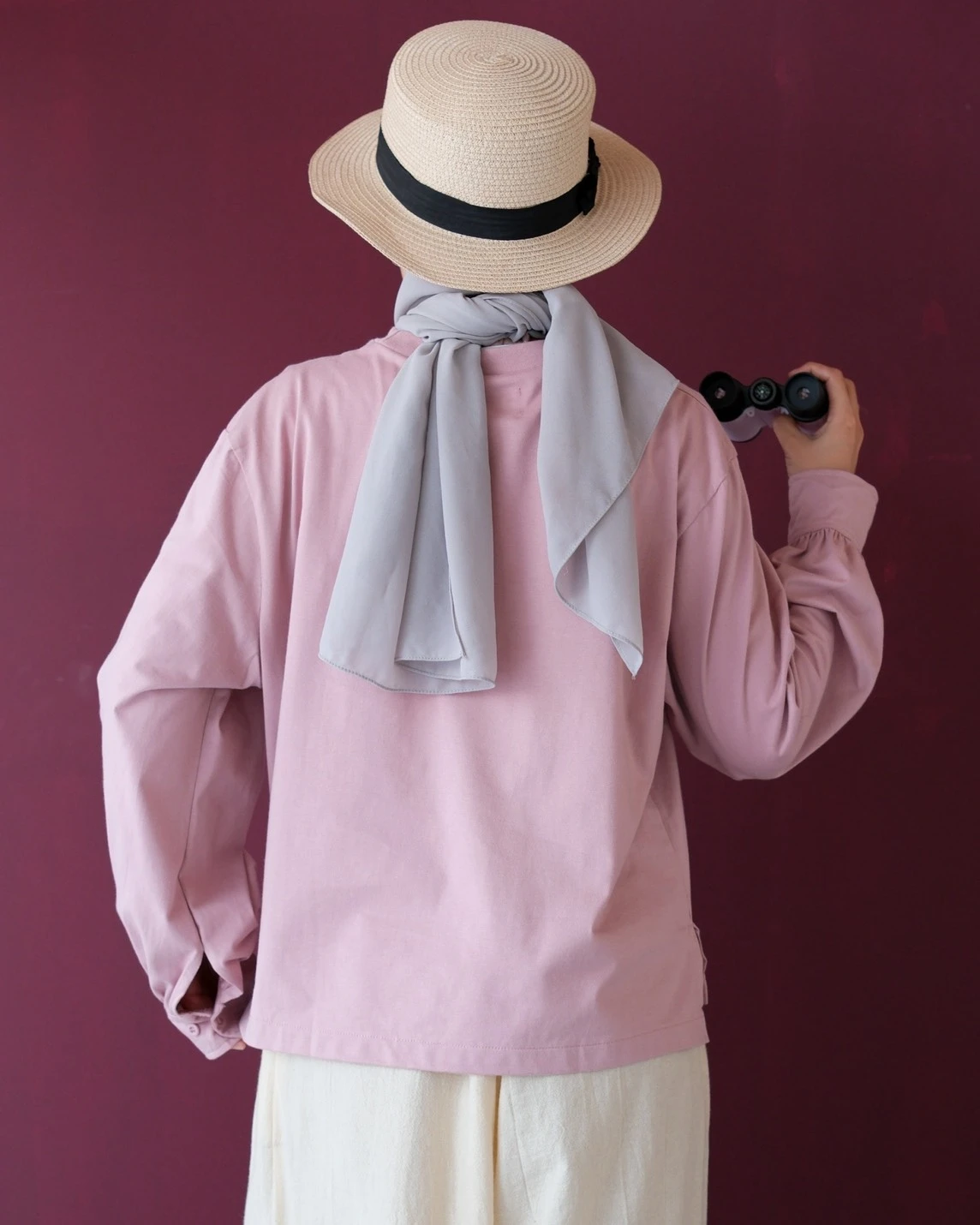 Chelo Longsleeve Dusty Pink - Image 3