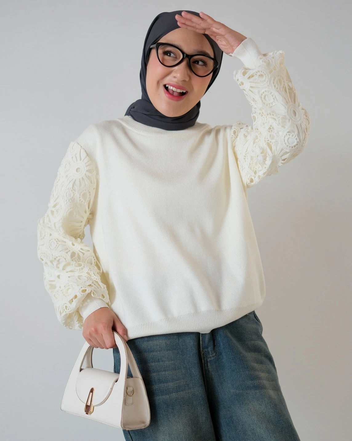 Jola Longsleeve Kode 678N Broken White