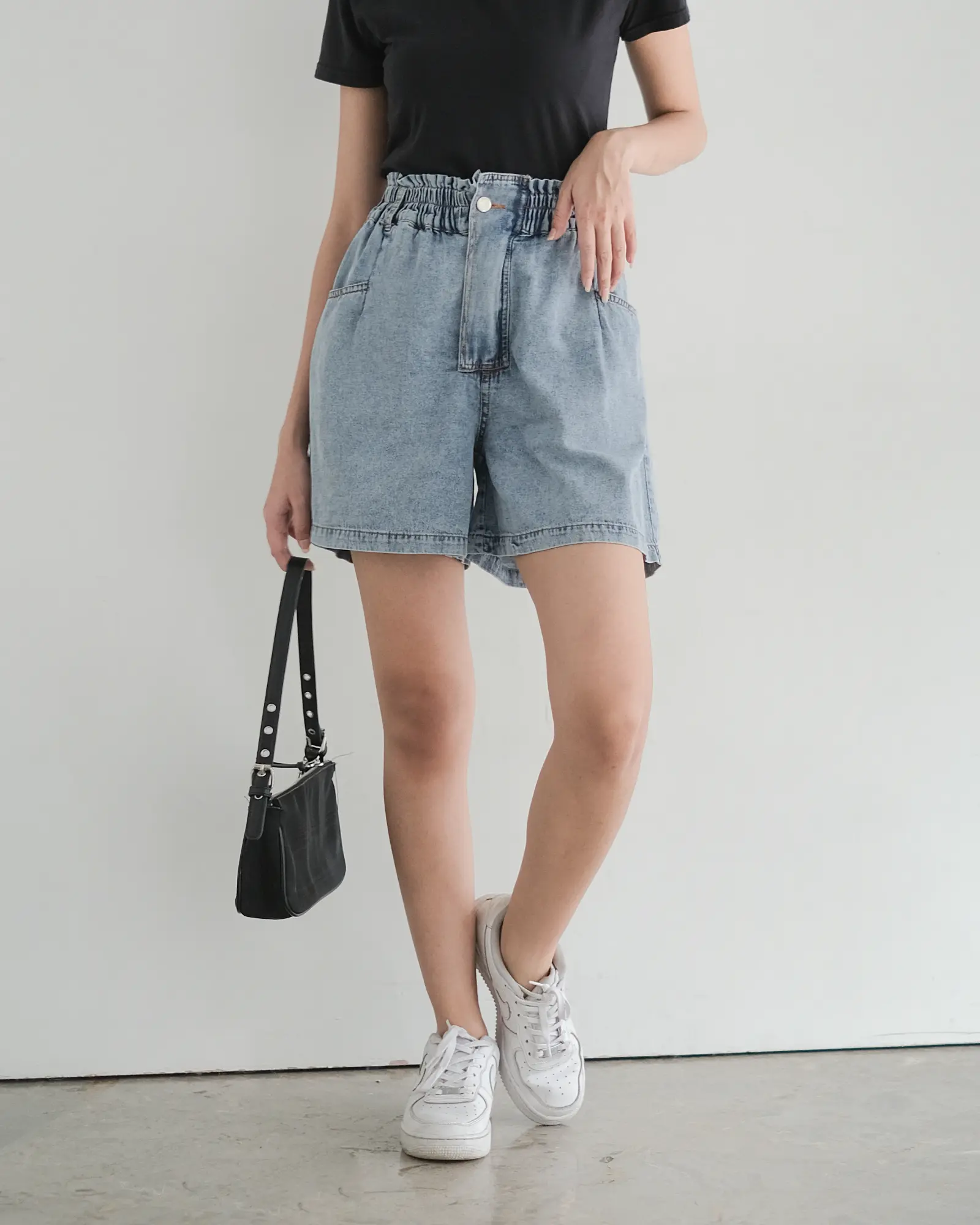 Mayze Denim Short Pants Acid