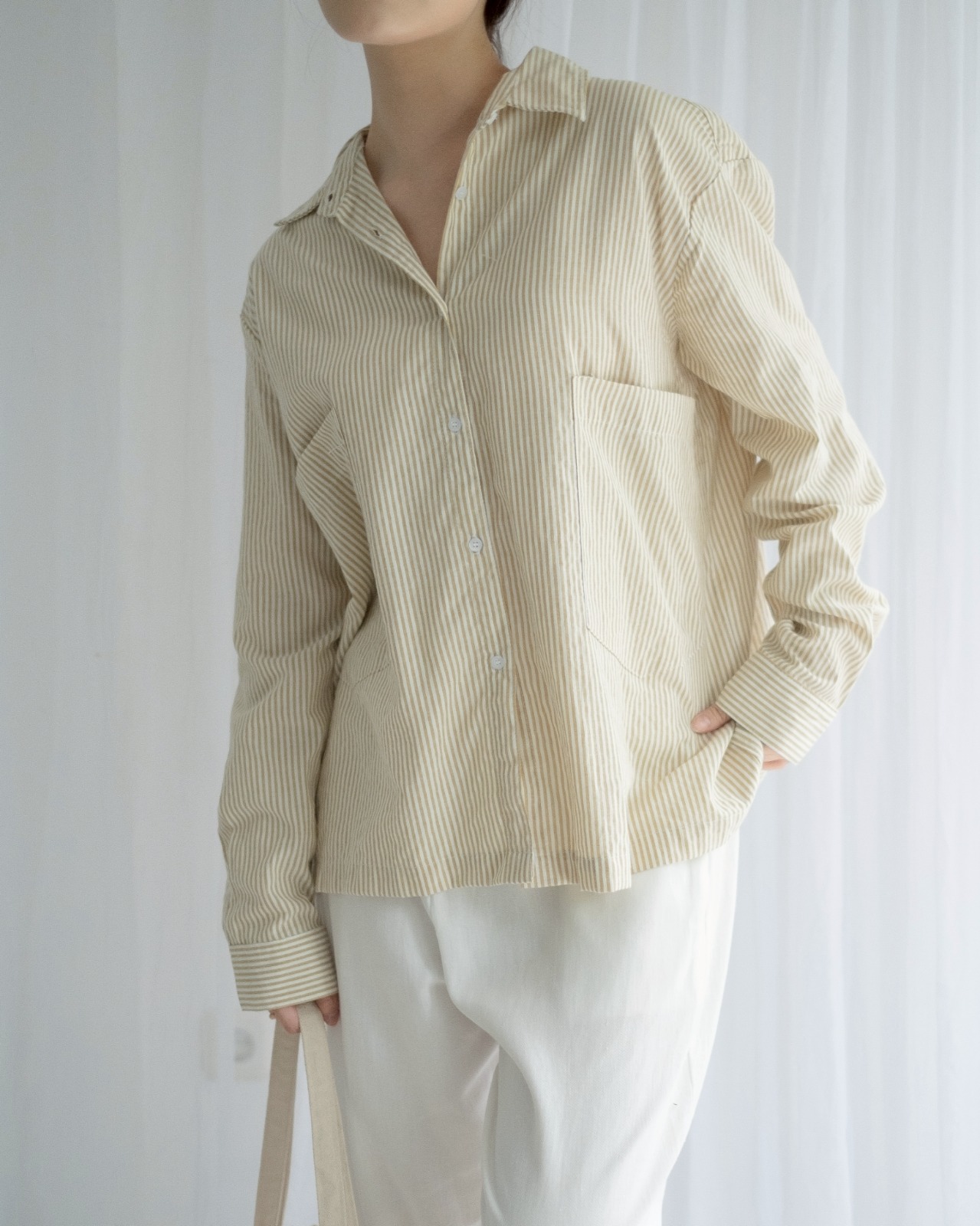 Malirha Oversize Shirt Mustard