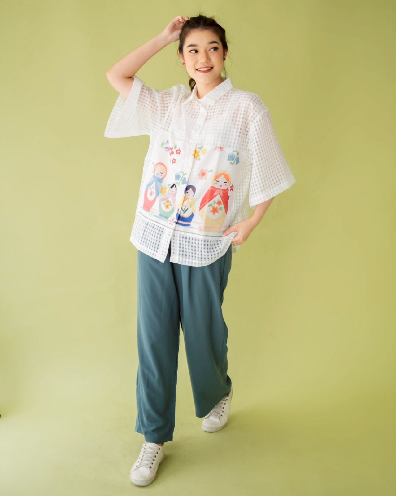 Scoty Shirt Broken White - Image 2