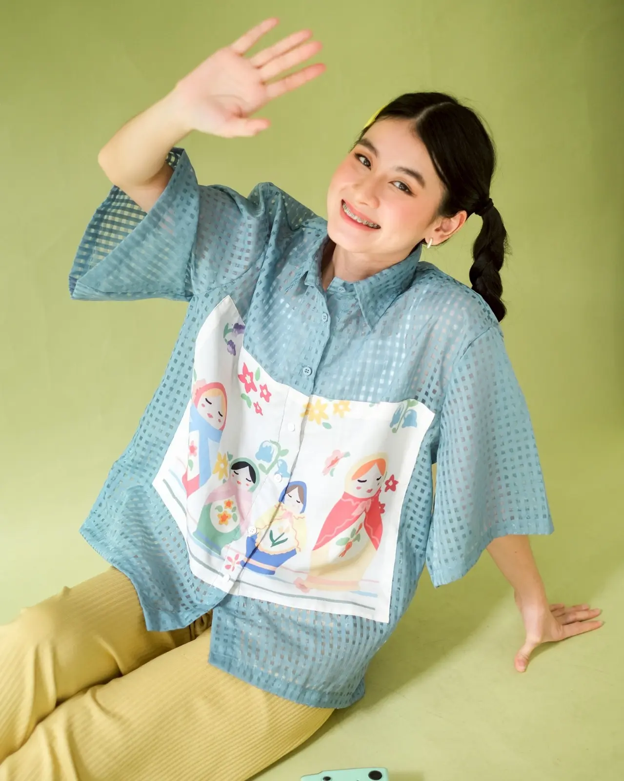 Scoty Shirt Blue