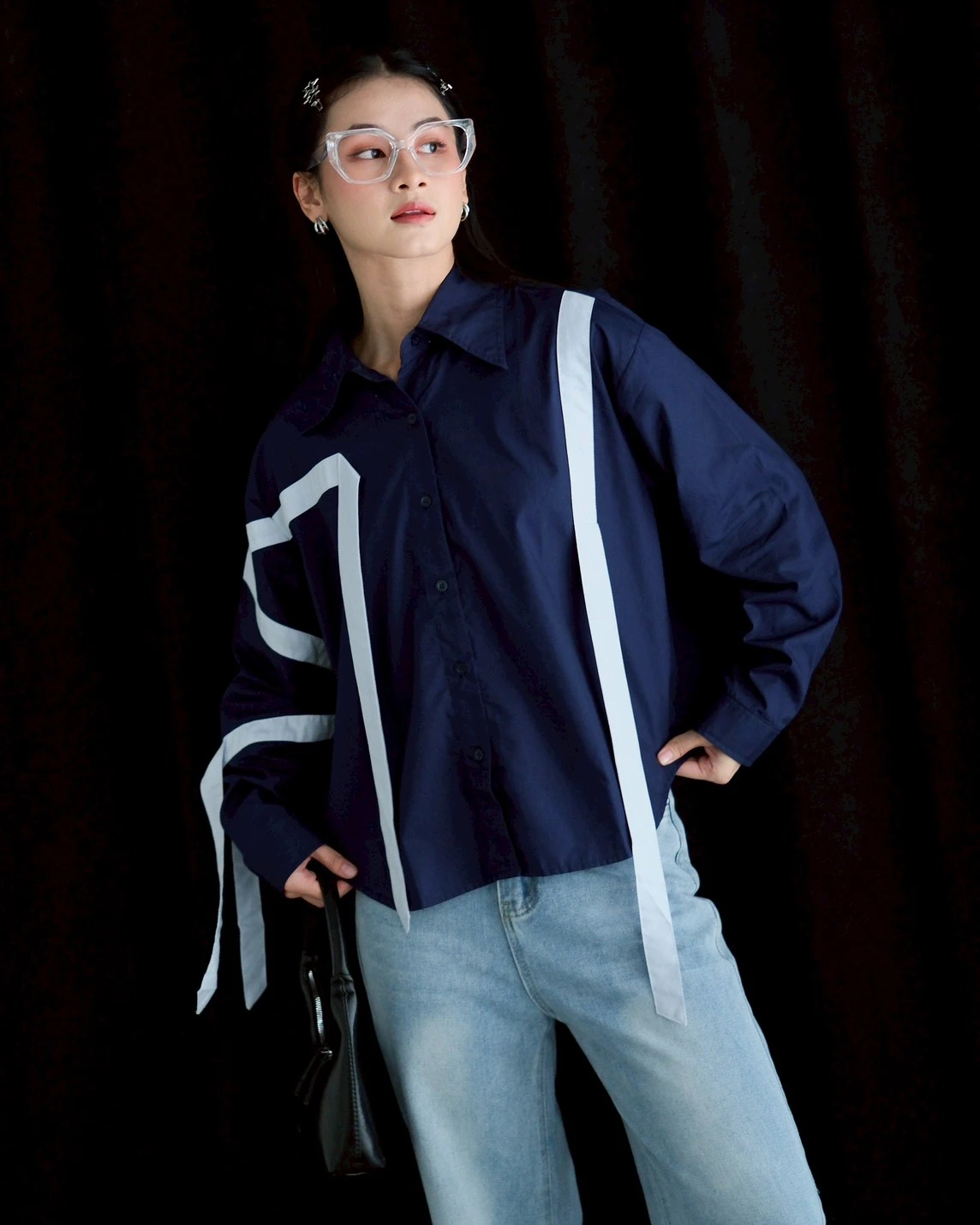 Carneal Shirt Navy - Image 3