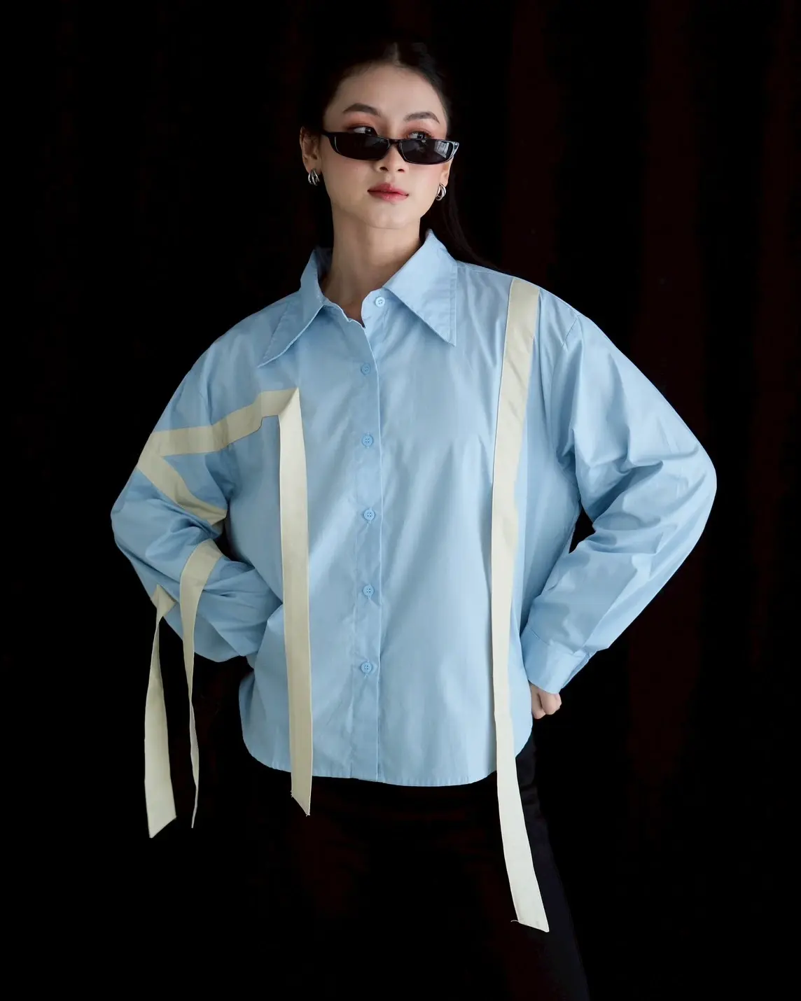 Carneal Shirt Dusty Blue - Image 4