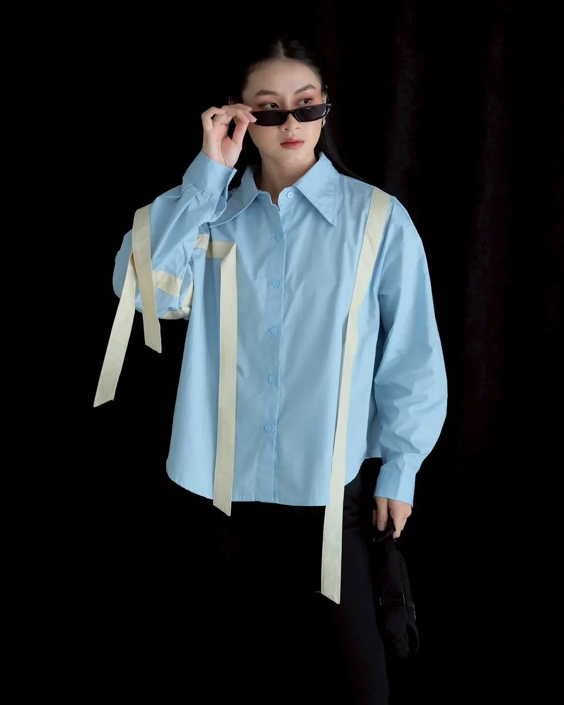 Carneal Shirt Dusty Blue - Image 3