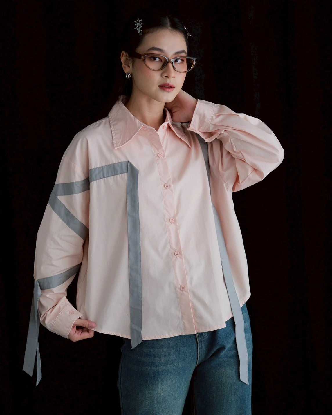 Carneal Shirt Dusty Pink - Image 3