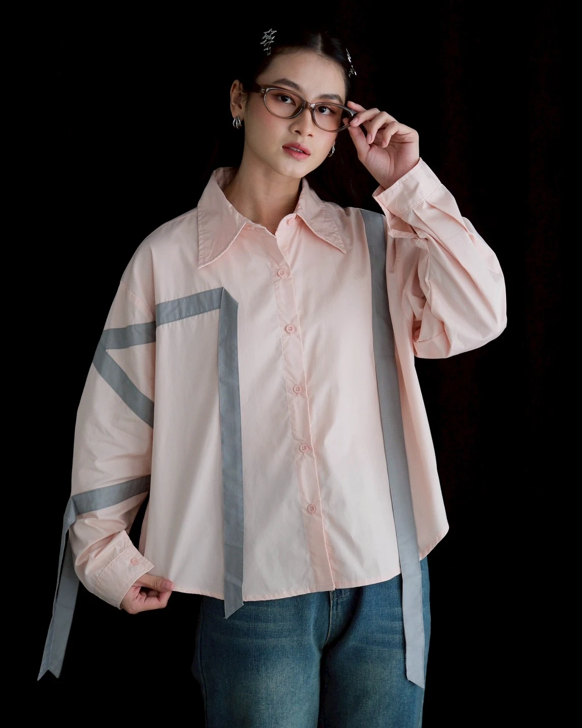 Carneal Shirt Dusty Pink - Image 4
