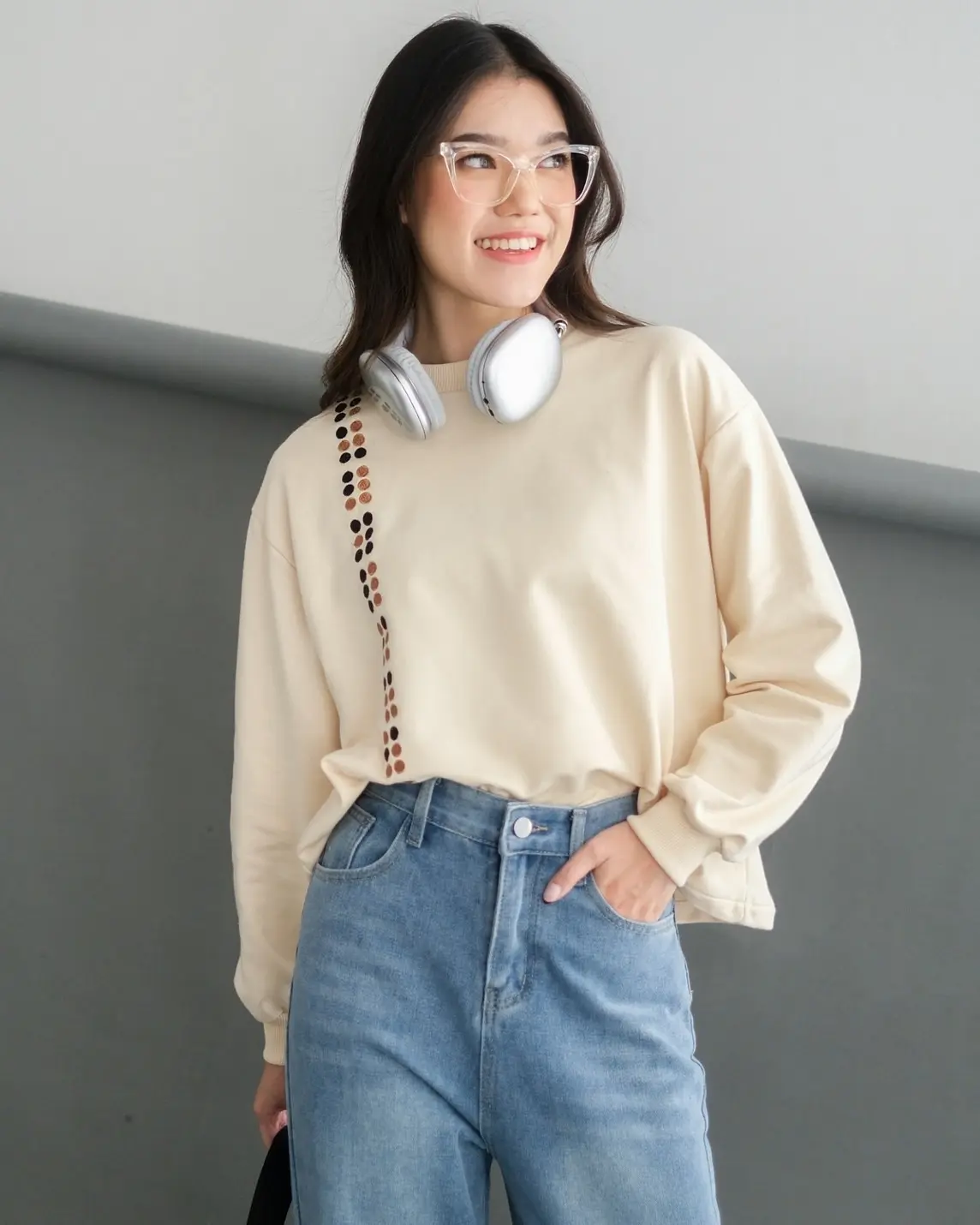 Braile Sweater Cream - Image 2