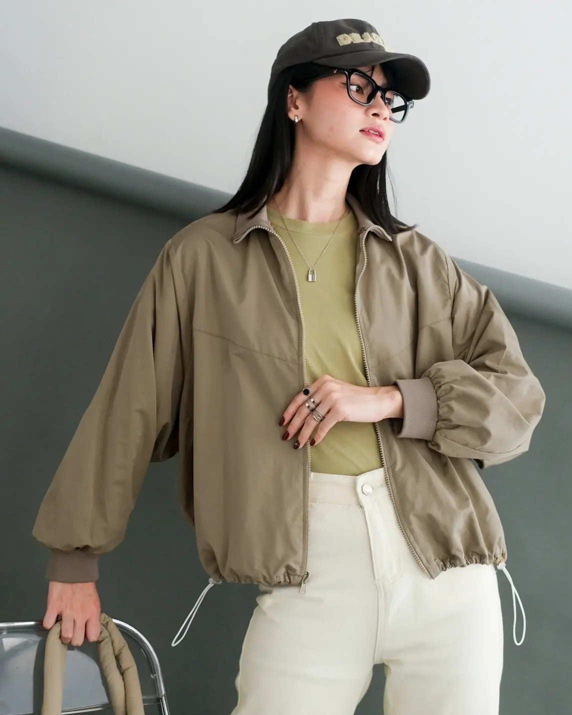 Clea Jacket Kode J014 Khaki - Image 2