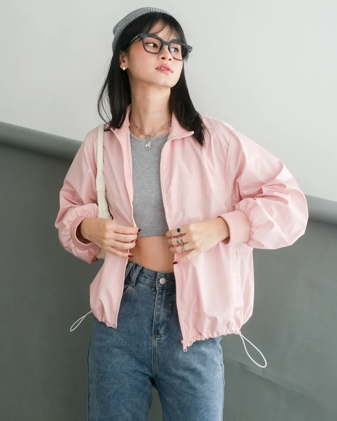 Clea Jacket Kode J014 Dusty Pink - Image 3