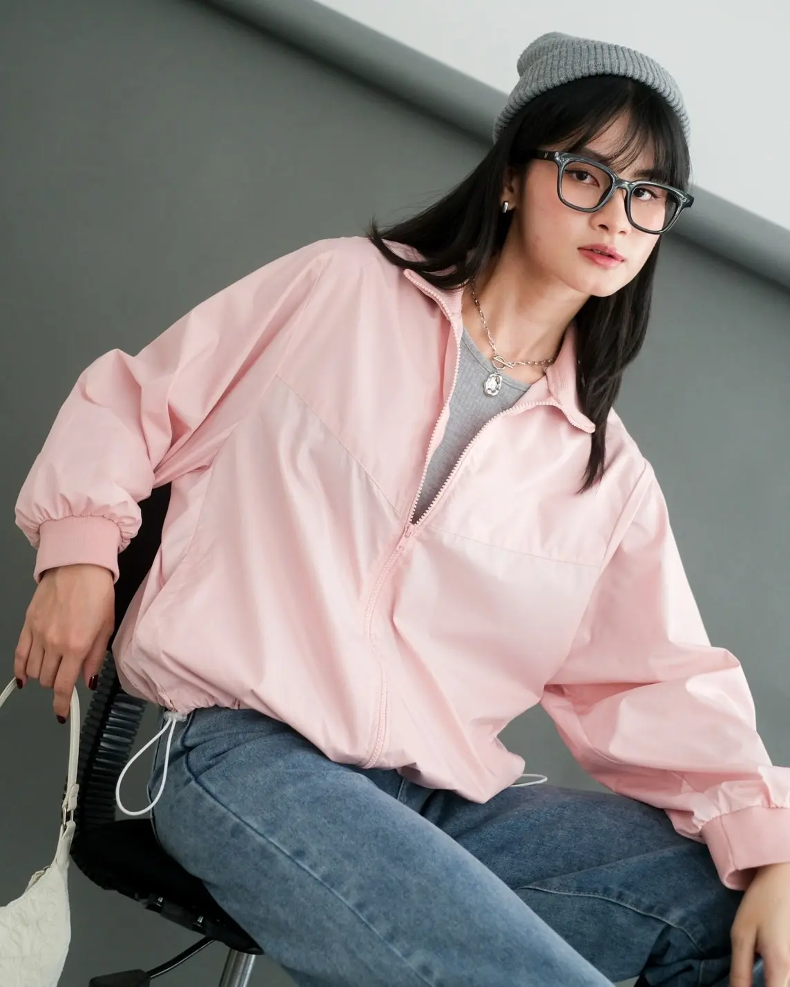 Clea Jacket Kode J014 Dusty Pink