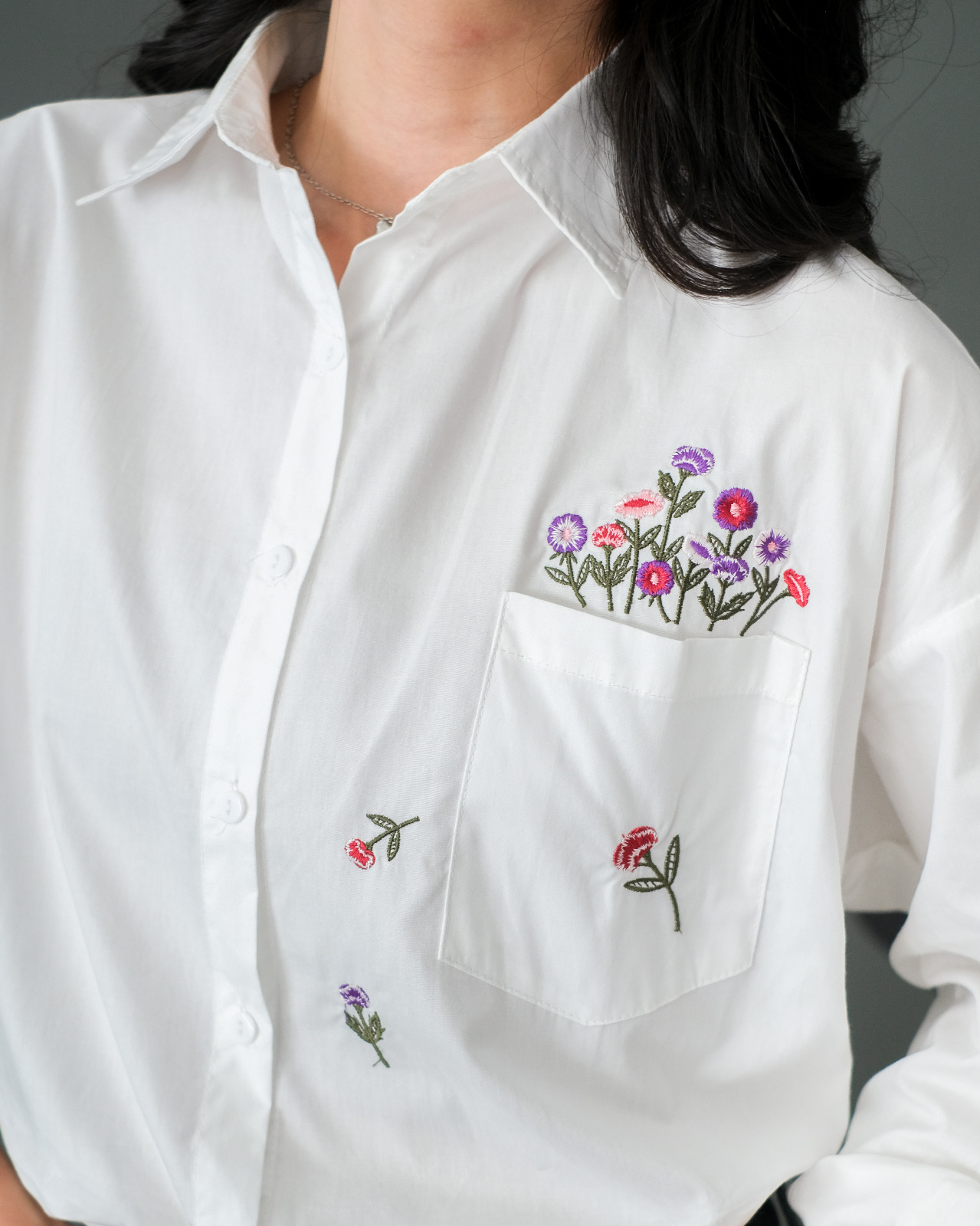 Elvina Shirt Kode 80199 Broken White - Image 4