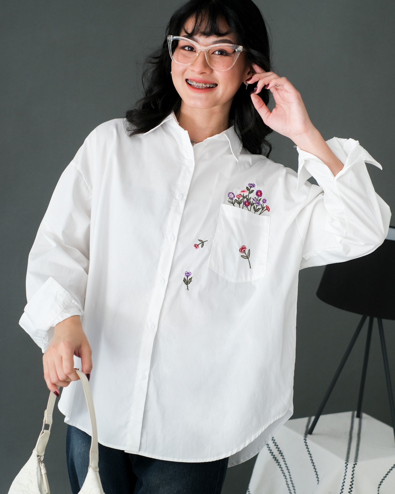 Elvina Shirt Kode 80199 Broken White - Image 2