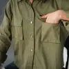Salmaira Shirt Kode N724 Olive - Image 3