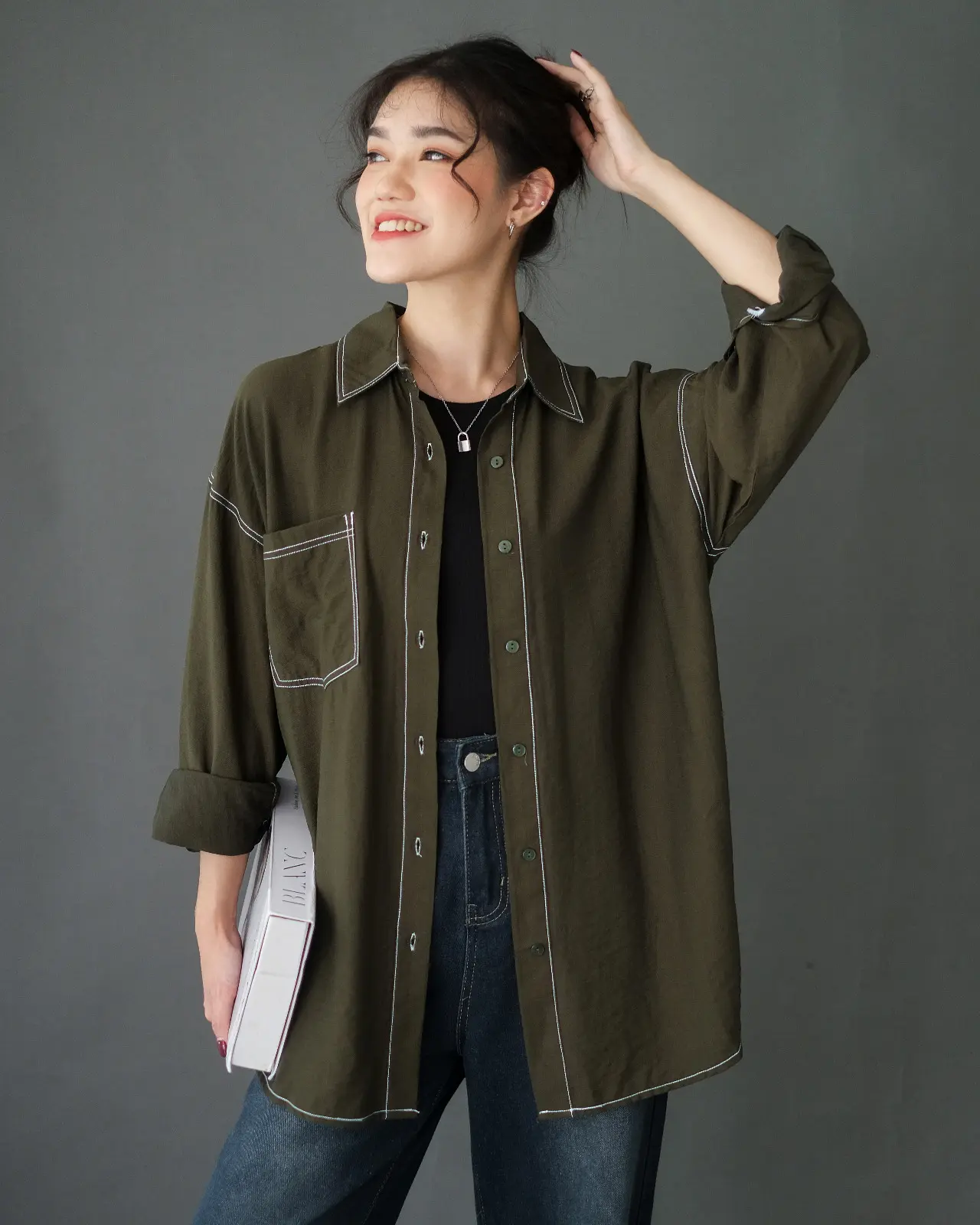 Calandra Shirt Kode N715 Army