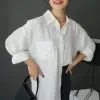 Calandra Shirt Kode N715 Broken White - Image 2