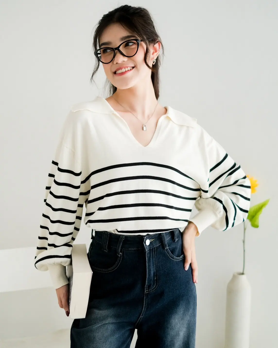 Aniku Longsleeve Broken White
