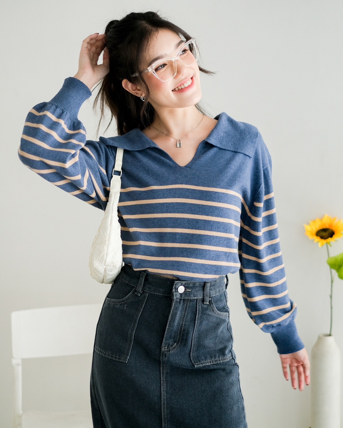 Aniku Longsleeve Blue - Image 2