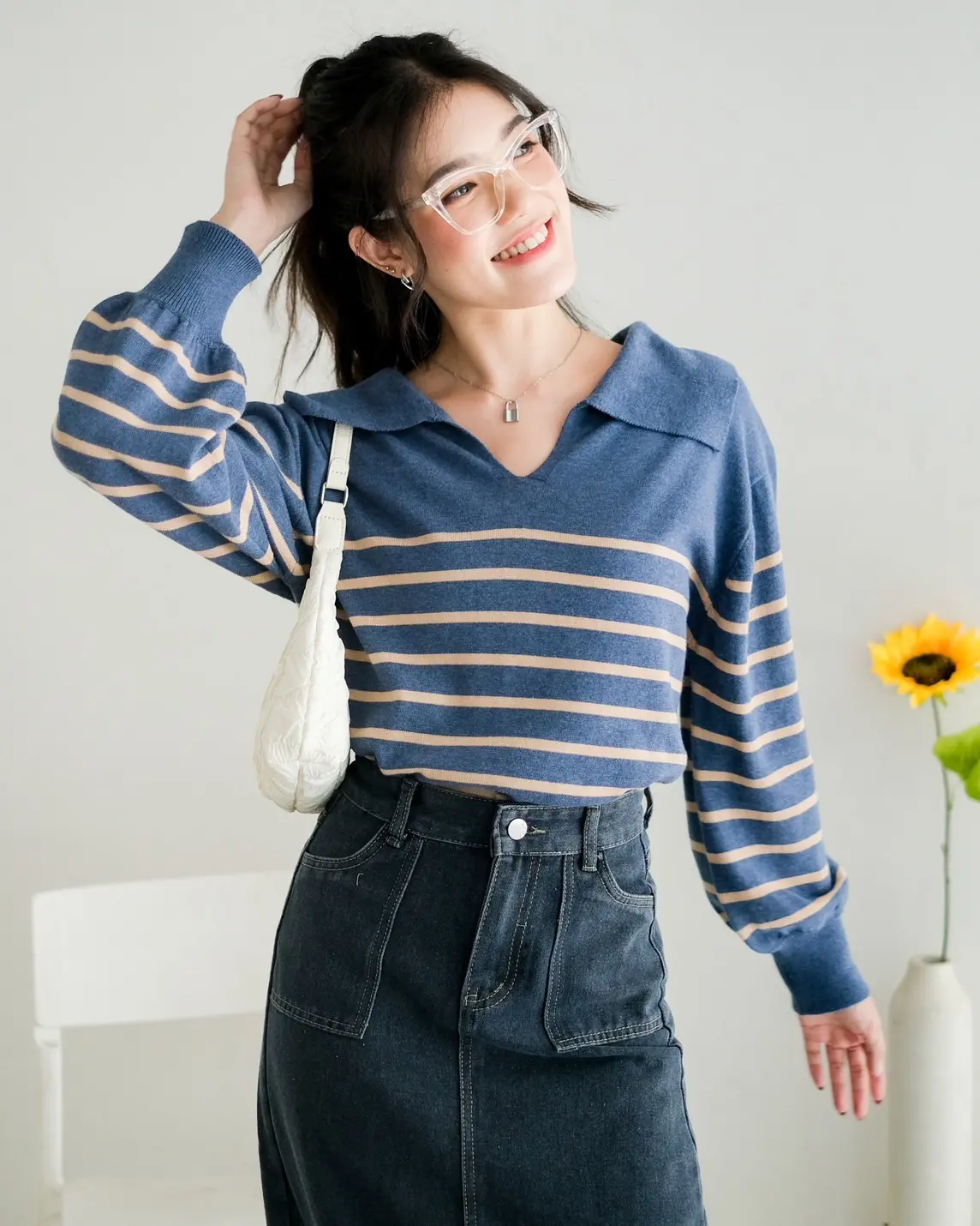 Aniku Longsleeve Blue - Image 2