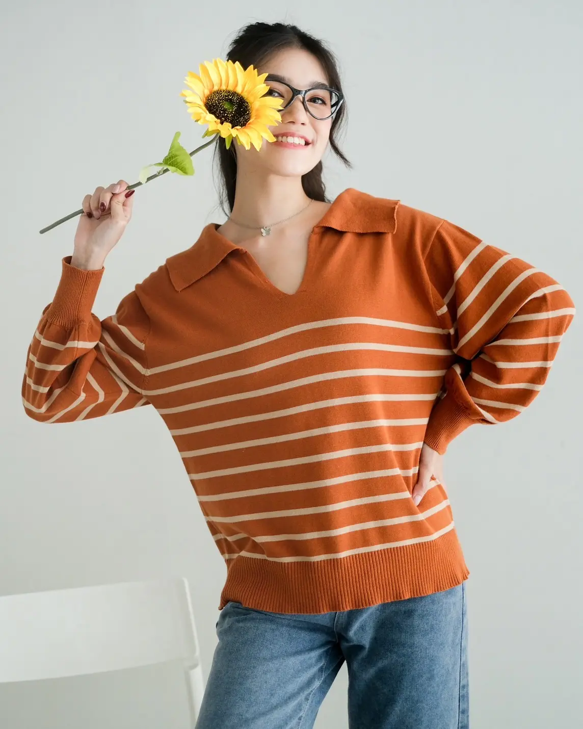 Aniku Longsleeve Terracota