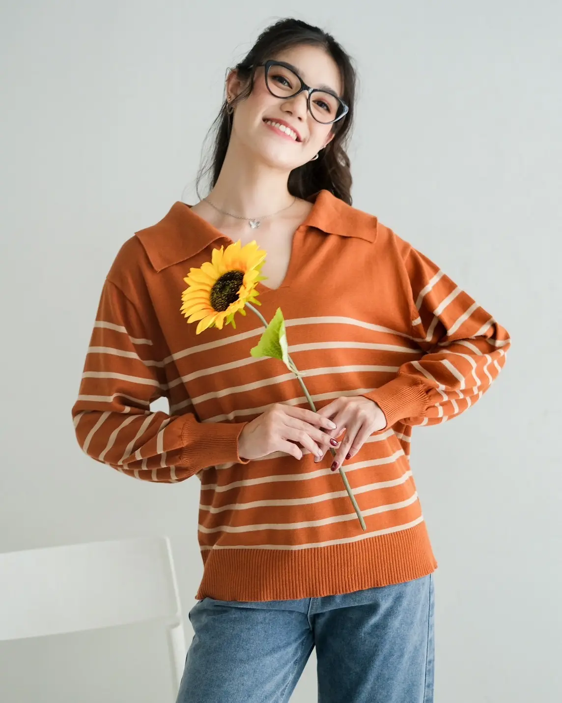Aniku Longsleeve Terracota - Image 3