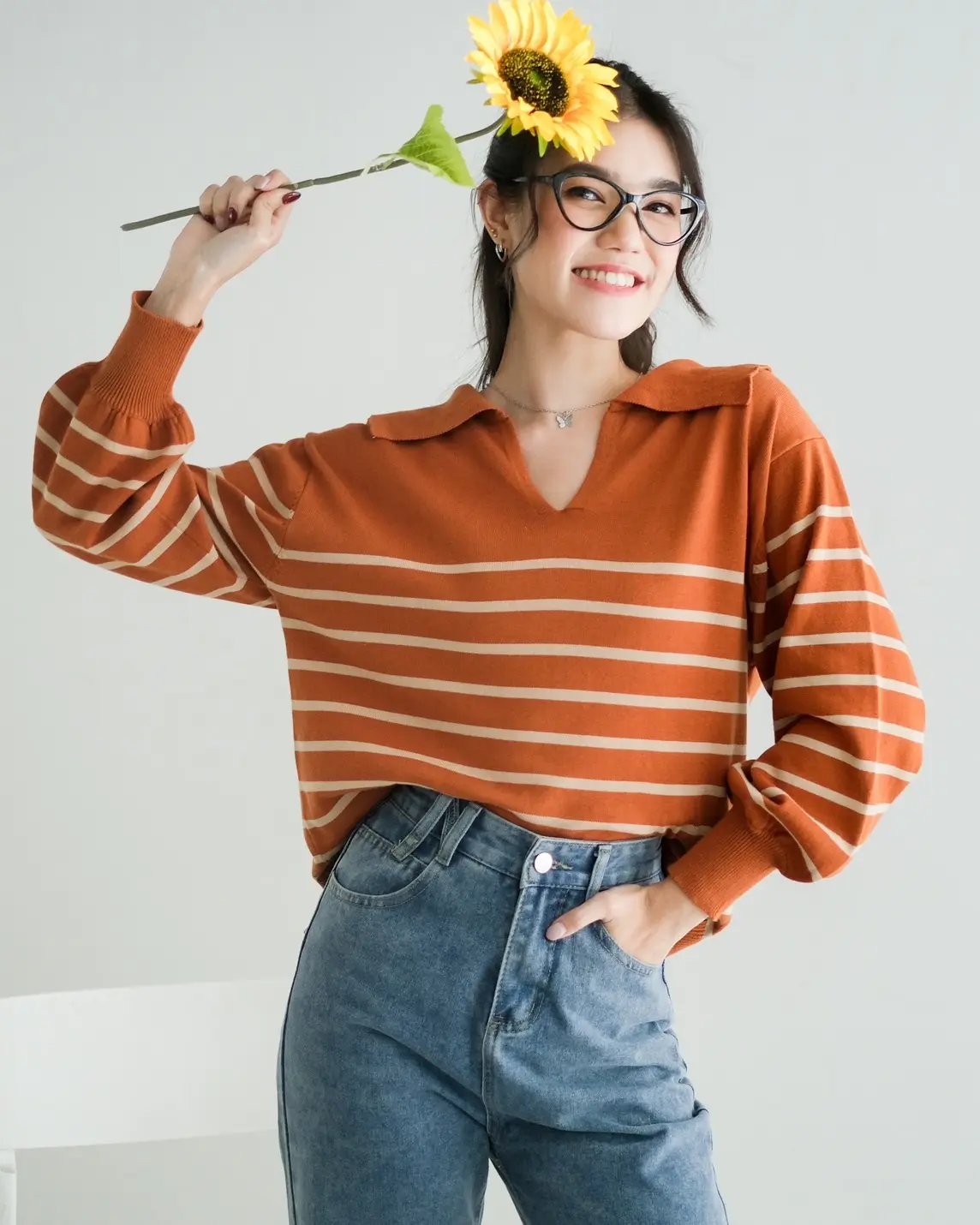Aniku Longsleeve Terracota - Image 2