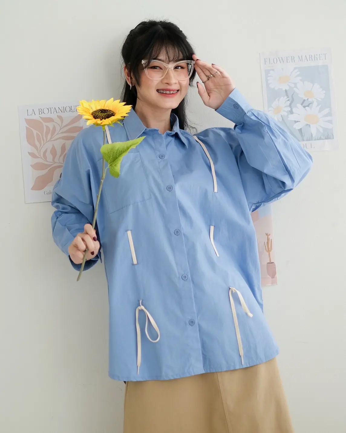 Twine Shirt Blue